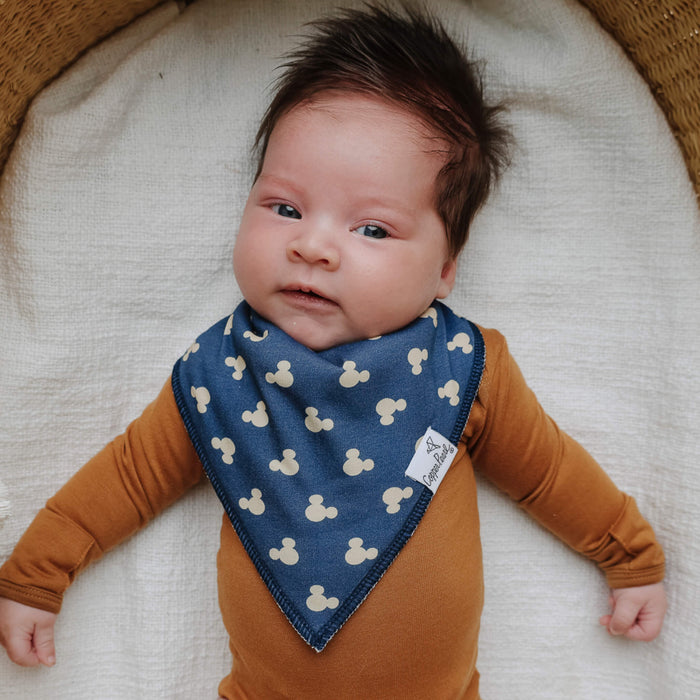 Copper Pearl Bandana Bibs Set - Mickey Mouse & Friends