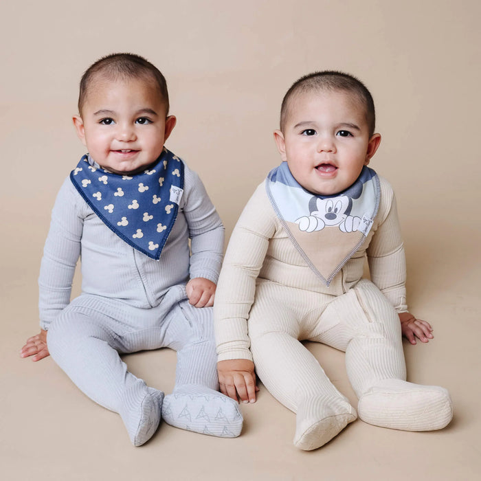 Copper Pearl Bandana Bibs Set - Mickey Mouse & Friends