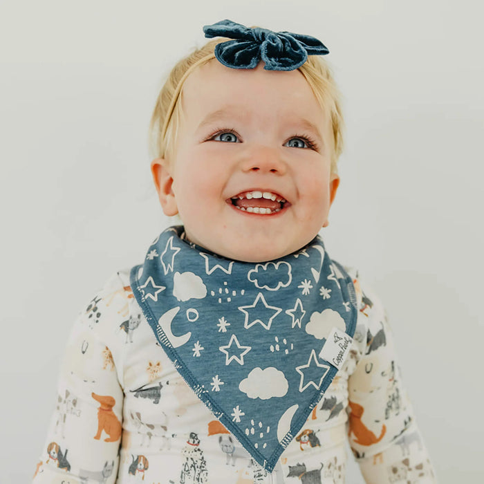 Copper Pearl Bandana Bibs Set - Rufus