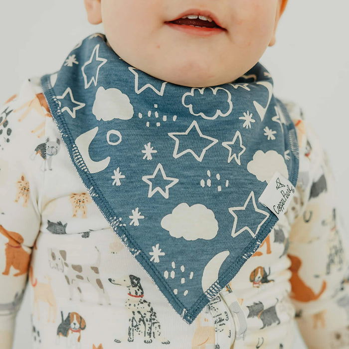 Copper Pearl Bandana Bibs Set - Rufus