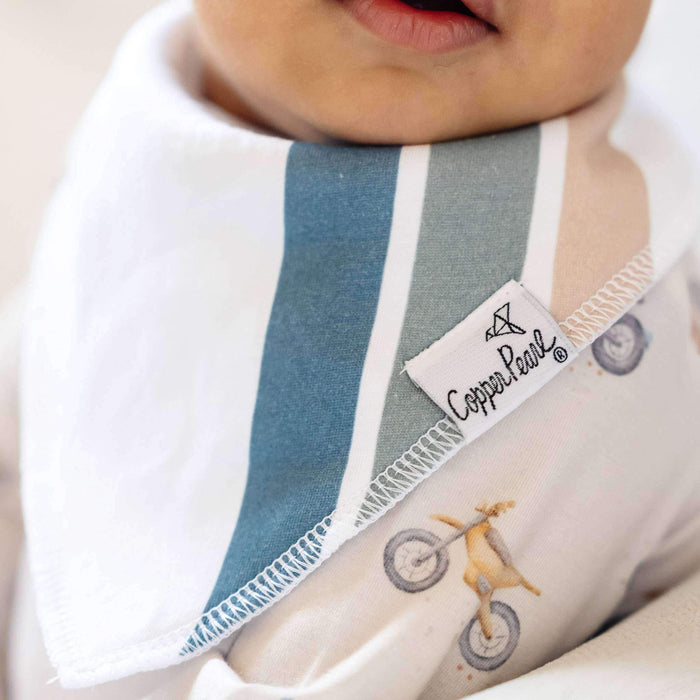 Copper Pearl Bandana Bibs Set - Ryder