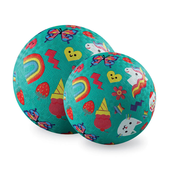 Crocodile Creek 7" Playground Ball Smiley