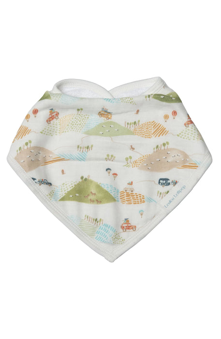 Loulou Lollipop Bandana Bib Set - Camper Vans