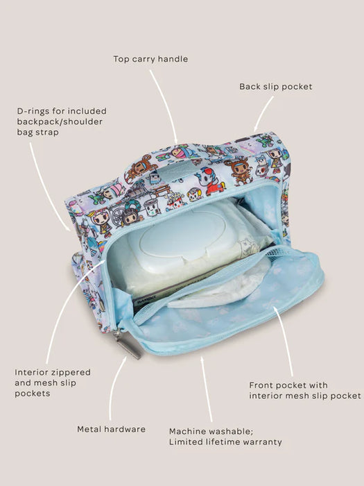 JuJuBe Bestie Diaper Bag- Snow Day