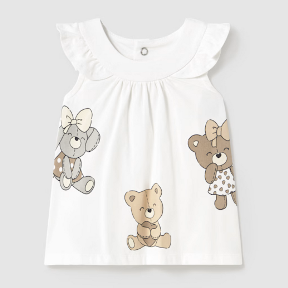 Mayoral Dress - Blanco