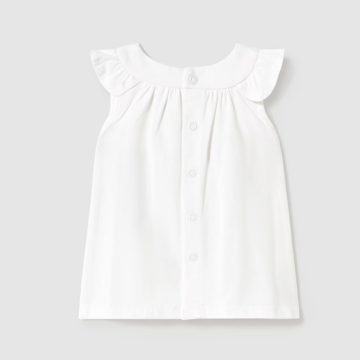 Mayoral Dress - Blanco