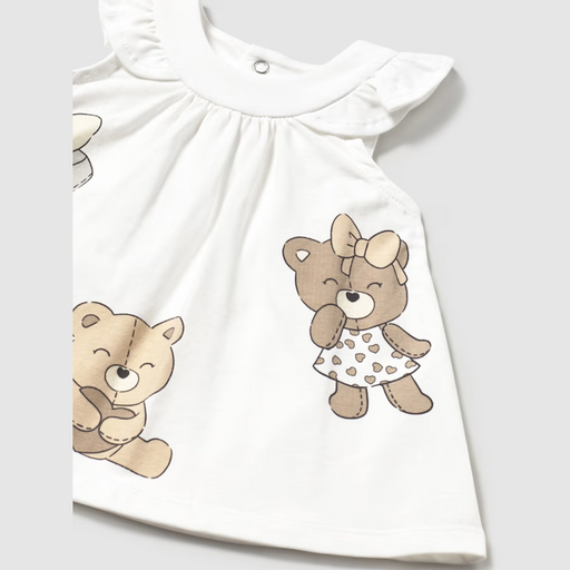 Mayoral Dress - Blanco