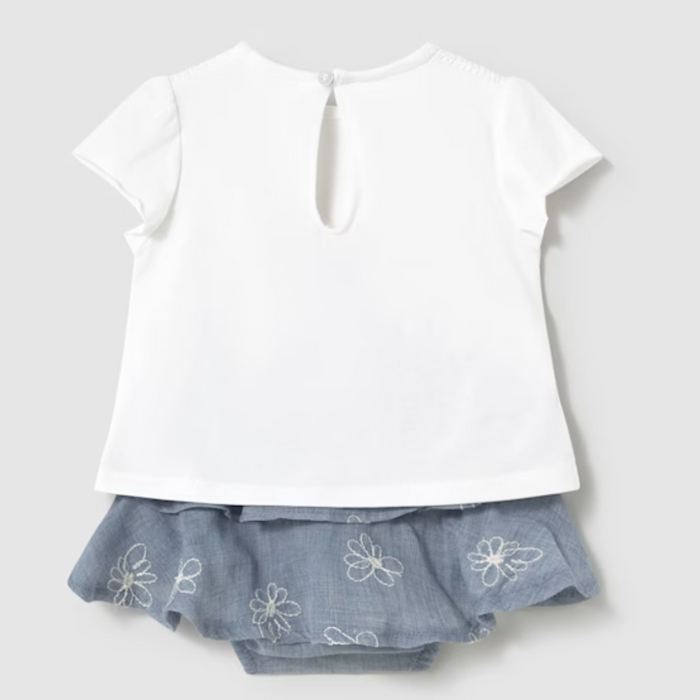 Mayoral Skirt Set - Bluestone