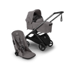 Bugaboo Dragonfly Plus Complete Stroller -Graphite/Grey Melange-Grey Melange