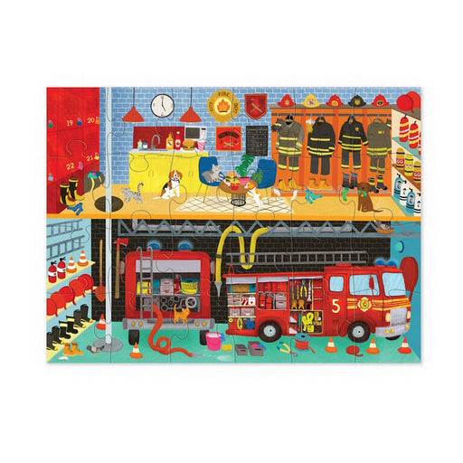 Crocodile Creek Puzzle 24pc 35x48cm - Fire Station