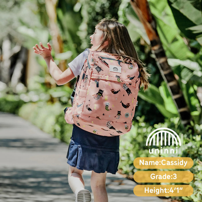 Uninni Bailey Backpack - Swimming Mercats