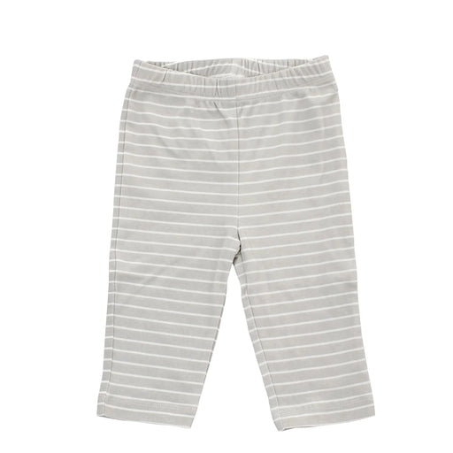 Silkberry Baby Sweet Nature Organic Cotton Pullover Pant - Silver Stripe