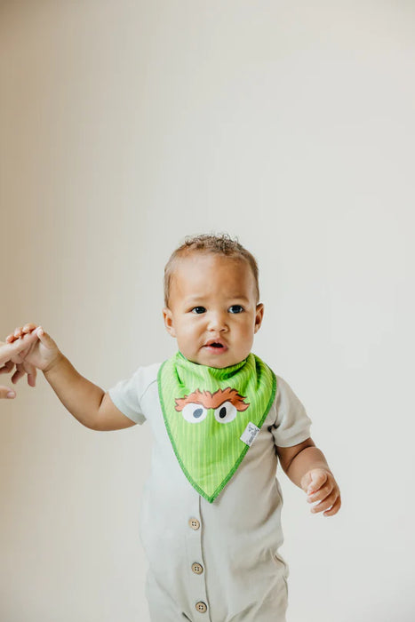 Copper Pearl Bandana Bib Set - Elmo