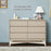 Little Seeds Pala 6-Drawer Dresser - White/Whitewash