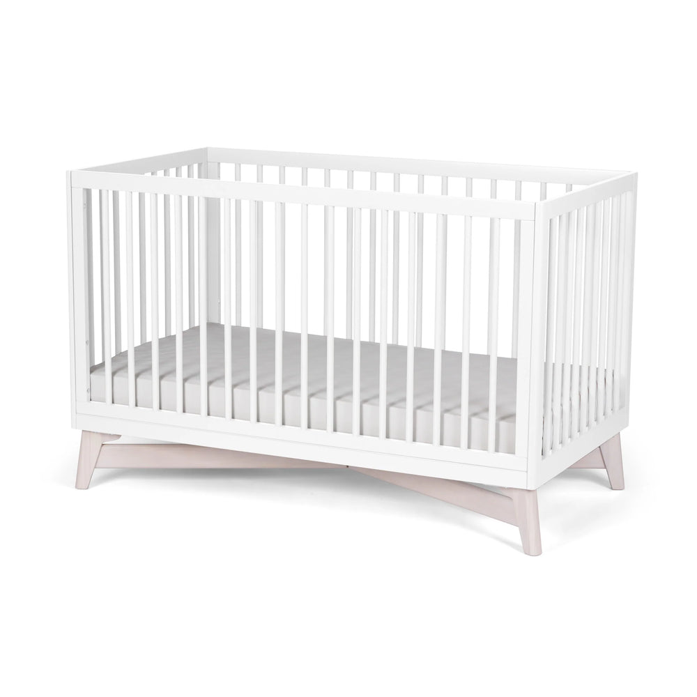 Little Seeds Pala 4 in 1 Crib - White/Whitewash