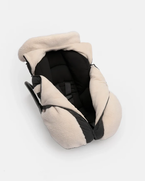 7am Car Seat Cocoon - Smokey Applique