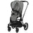 Cybex Priam4 - Matte Black Frame w/ Pearl Grey Seat