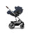 Cybex Balios S Lux 2 Stroller - Silver Frame Ocean Blue Seat