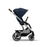Cybex Balios S Lux 2 Stroller - Silver Frame Ocean Blue Seat