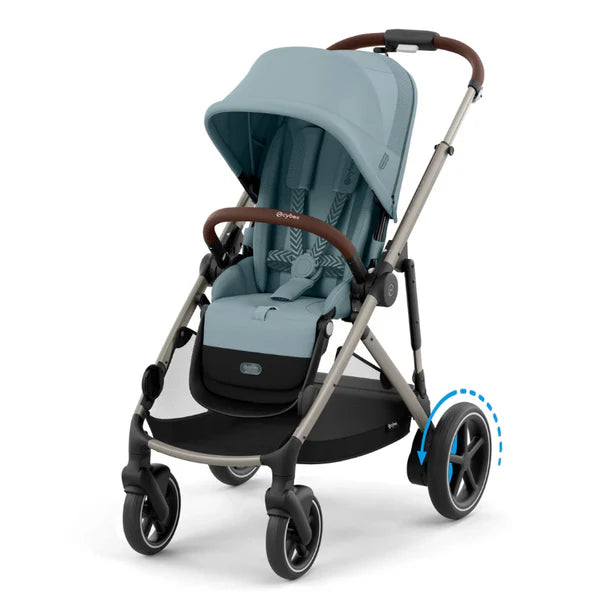 Cybex e-Gazelle S - Taupe / Stormy Blue