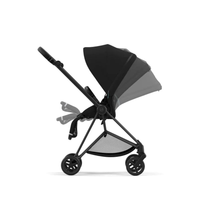Cybex Mios3 - Matte Black Frame w/ Sepia Black Seat (ONE BOX)