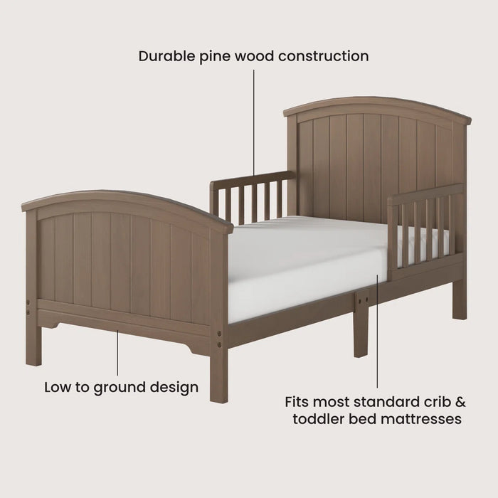 Child Craft Hampton Toddler Bed - Dusty Heather