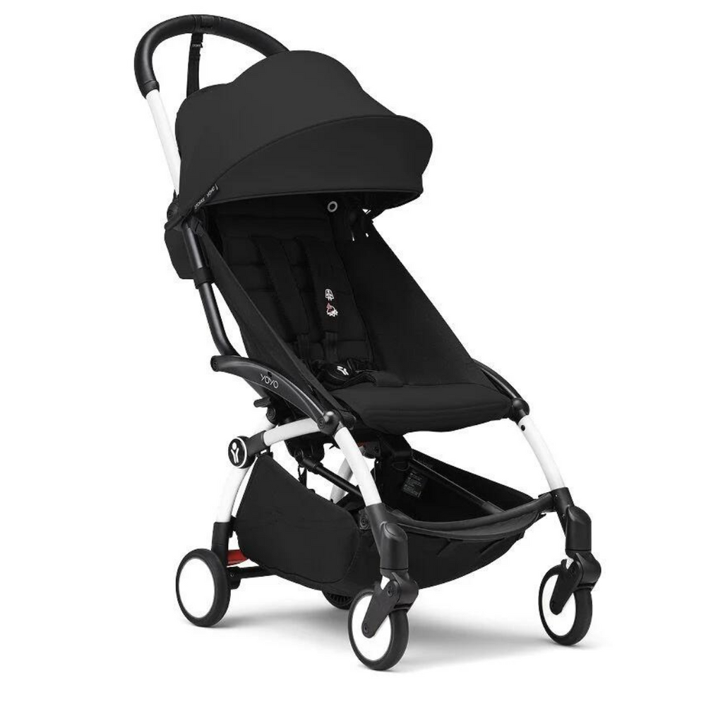 Stokke YOYO3 Complete Stroller - White/Black