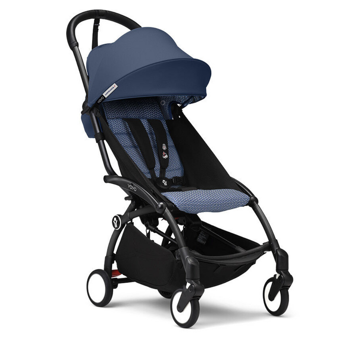 Stokke YOYO3 Complete Stroller - Black/Air France