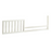 Pali 1515 Toddler Rail for Ragusa Forever Crib - Vintage White
