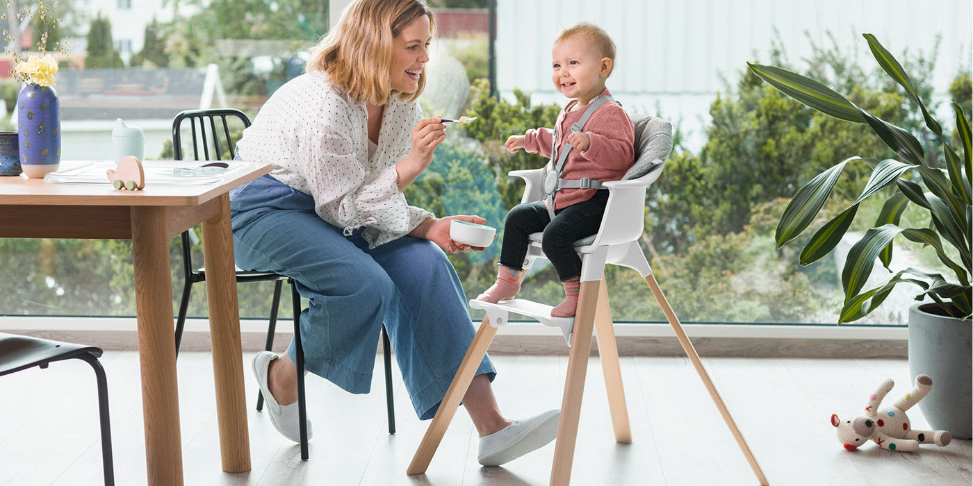 Stokke Clikk High Chair Cushion Blueberry Boat