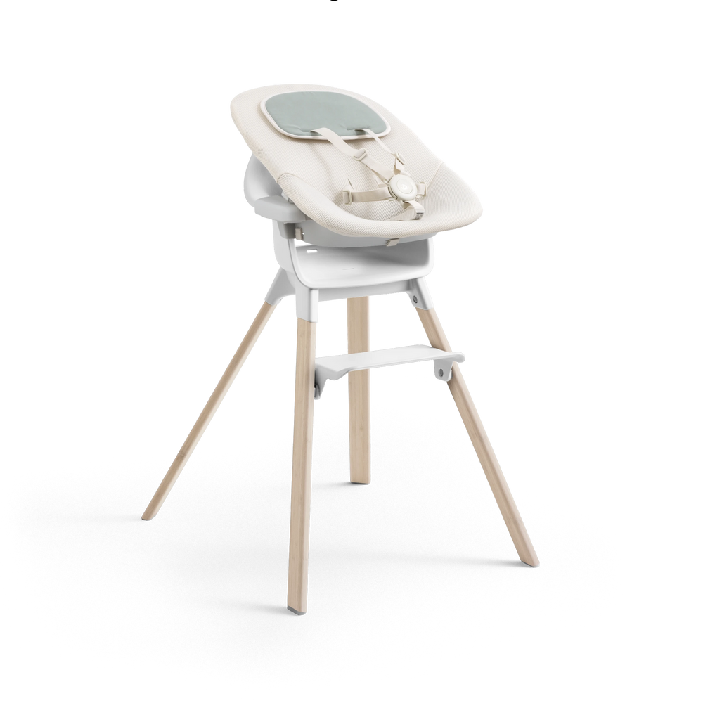 Stokke Clikk High Chair White + New Born Set
