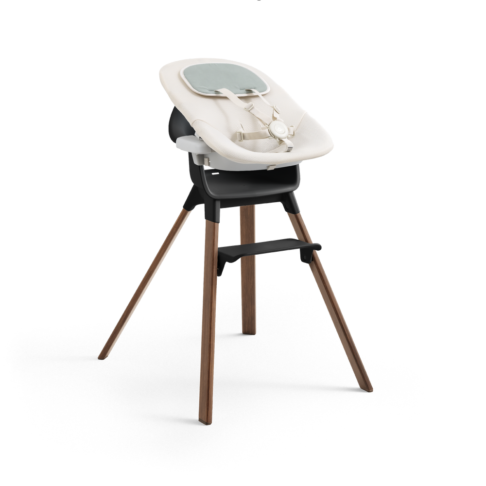 Stokke Clikk High Chair Black/Warm Brown + New Born Set