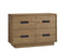 Natart Como King Dresser 65"(8 Drawers) - Wheat