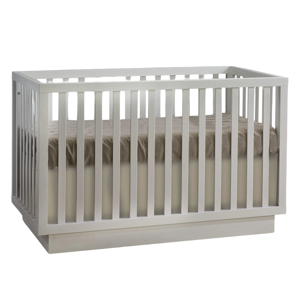 Natart Como Classic Crib - White