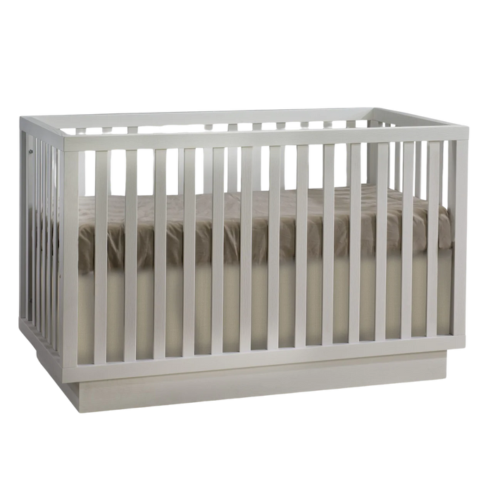 Natart Como Classic Crib - White