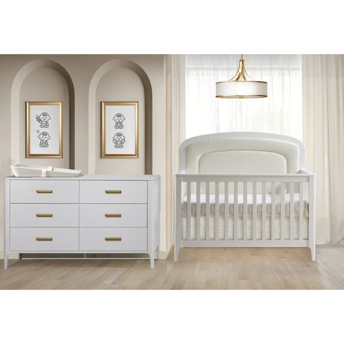 Natart Palo Double Dresser 56" - White