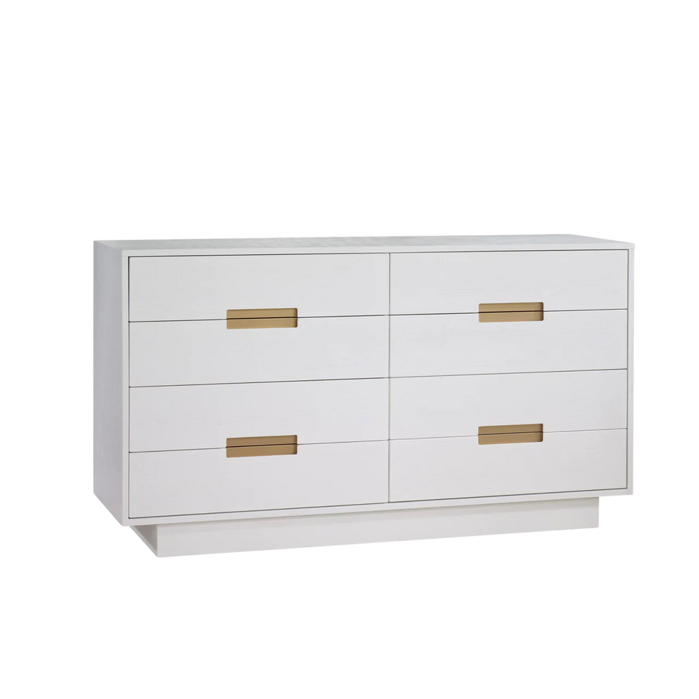 Natart Como King Dresser  - White