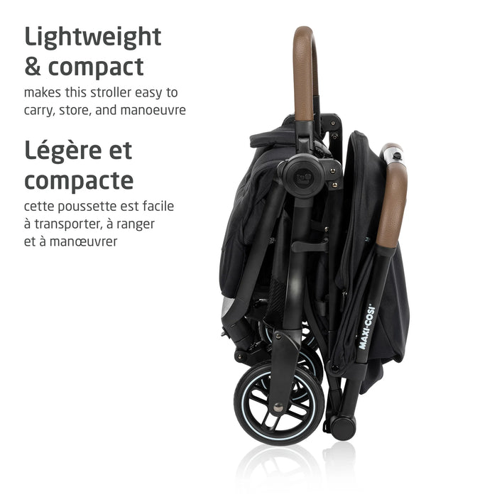 Maxi Cosi Eva Compact Stroller - Designer Black
