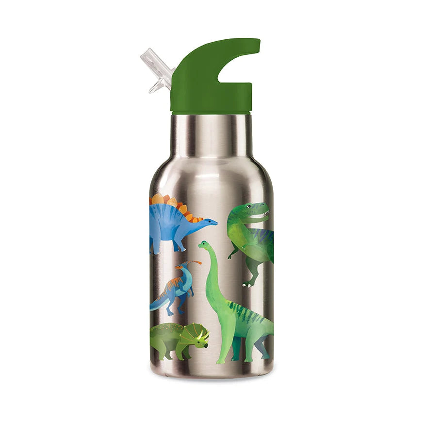 Crocodile Creek Stainless Bottle - Dino World
