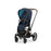 Cybex Priam4 - Rose Gold Frame w/ Navy Blue Seat