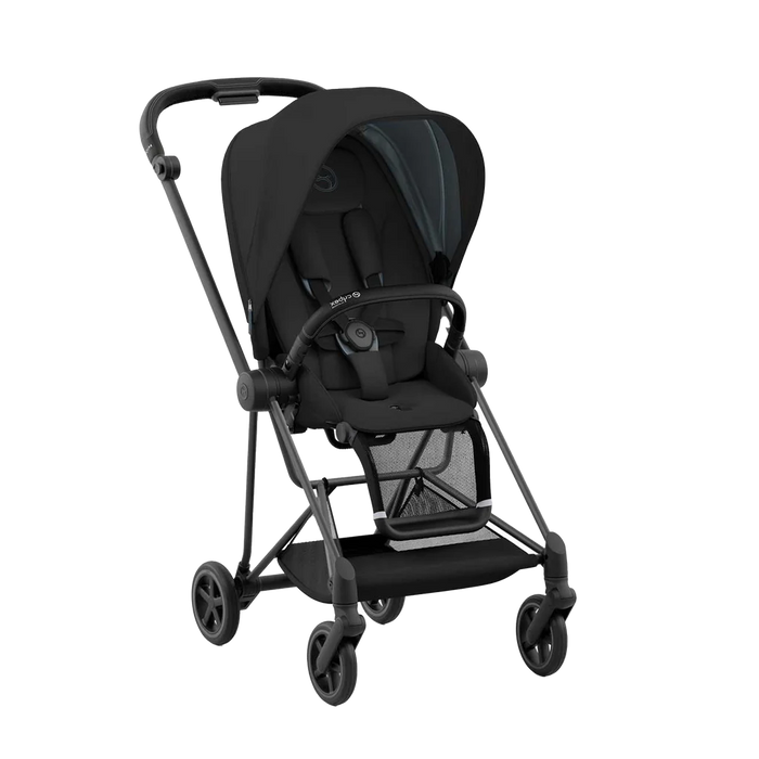 Cybex Mios3 - Matte Black Frame w/ Sepia Black Seat (ONE BOX)