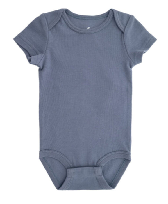 Snugabye Organic Bodysuit - Folkstone Grey
