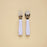 Minika Fork and Spoon Set - Lavender