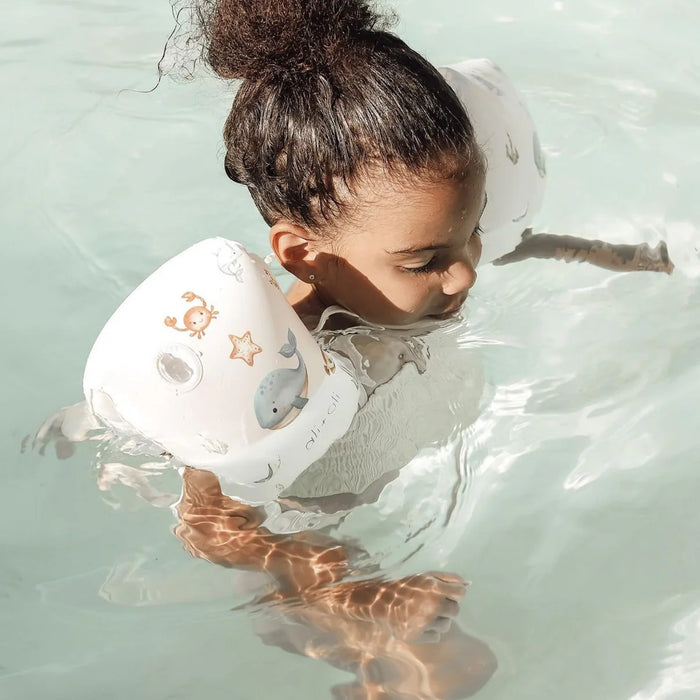 Ali+Oli Swim Arm Band Wings Inflatable Float - Undersea