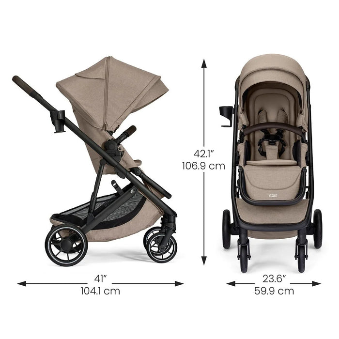 Britax Prism Modular Stroller-Teak