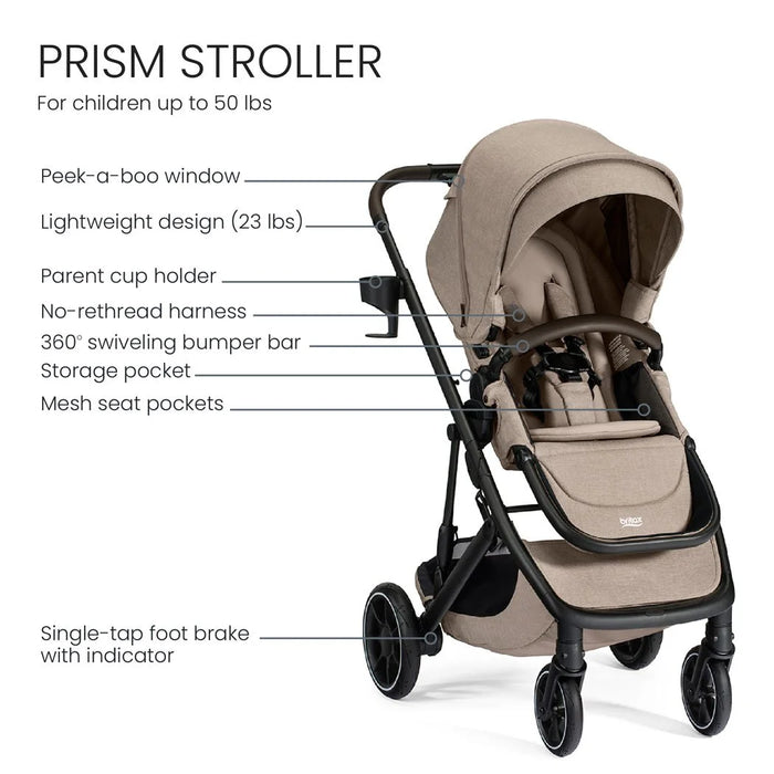 Britax Prism Modular Stroller-Teak