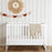 Dadada Austin 3-in-1 Convertible Crib - White