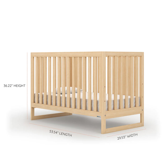 Dadada Austin 3-in-1 Convertible Crib - Natural