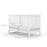 Dadada Austin 3-in-1 Convertible Crib - White