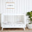 Dadada Soho 3-in-1 Convertible Crib - White